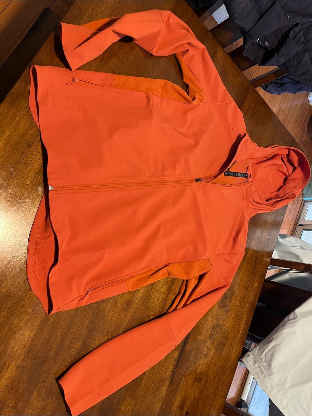 lululemon athletica Orange Warp-lite jacket